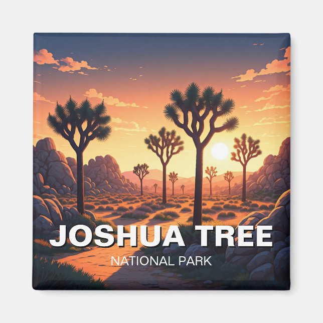 Joshua Tree Nationalpark California Magnet (Vorne)