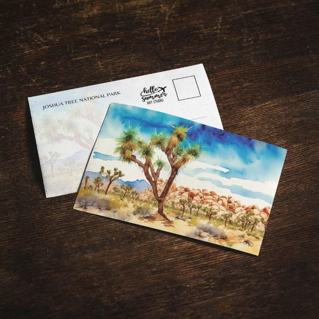 Joshua Tree Nationalpark California Postcard Einladung (Von Creator hochgeladen)
