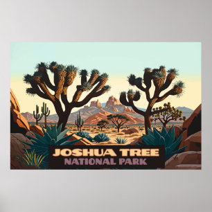 Joshua Tree Nationalpark California Poster