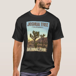 Joshua Tree Nationalpark California Poster Design T-Shirt