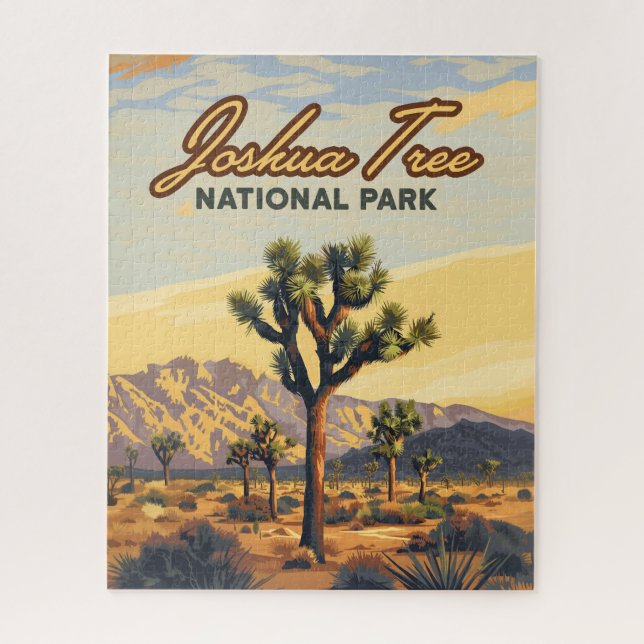 Joshua Tree Nationalpark California Puzzle (Vertikal)