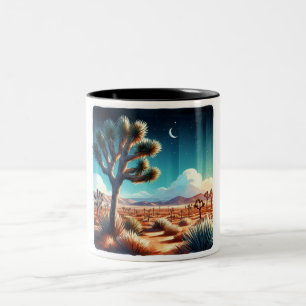 Joshua Tree Nationalpark California Zweifarbige Tasse