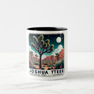 Joshua Tree Nationalpark California Zweifarbige Tasse