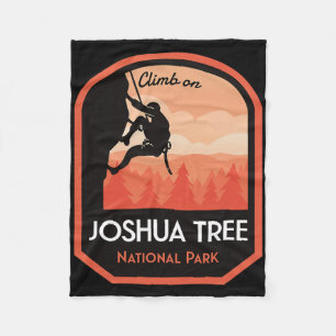 Joshua-Tree-Nationalpark-Felsenklettern Fleecedecke