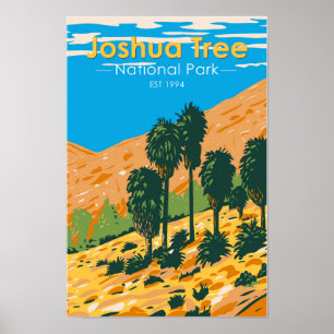 Joshua Tree Nationalpark Fortynine Palms Oasis Poster