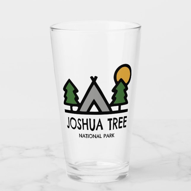 Joshua Tree Nationalpark Glas (Vorderseite)