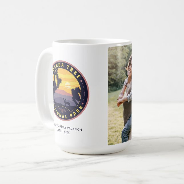 Joshua Tree Nationalpark Kaffeetasse (Vorderseite Links)