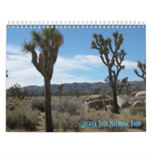 Joshua Tree Nationalpark Kalender