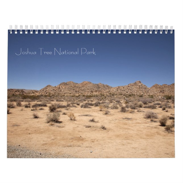Joshua Tree Nationalpark Kalender (Titelbild)