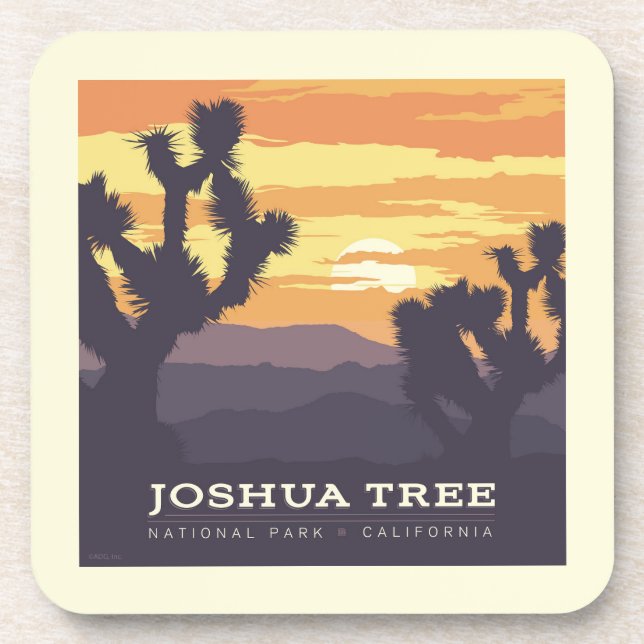 Joshua Tree Nationalpark | Kalifornien Getränkeuntersetzer (Vorderseite)