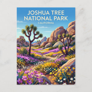 Joshua-Tree-Nationalpark Kalifornien Postkarte