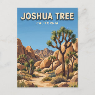 Joshua-Tree-Nationalpark Kalifornien Postkarte