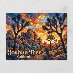 Joshua-Tree-Nationalpark Kalifornien Postkarte