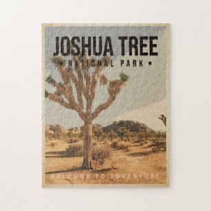 Joshua Tree Nationalpark Kalifornien Vintage Puzzle