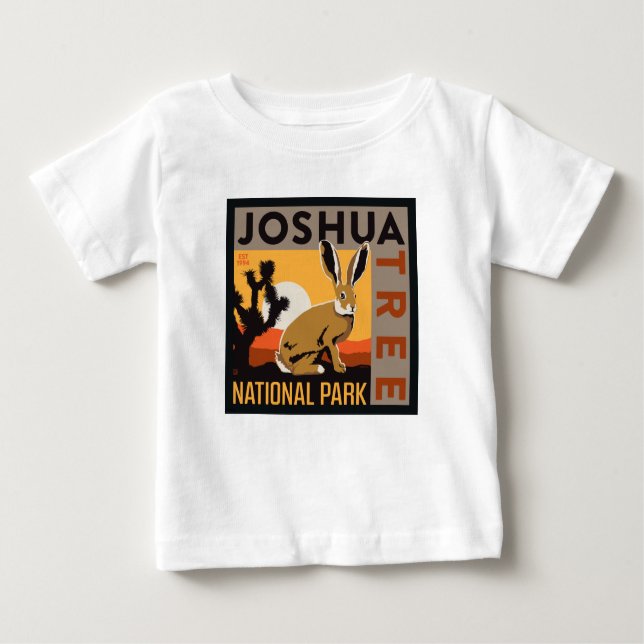Joshua Tree Nationalpark | Kaninchen Baby T-shirt (Vorderseite)