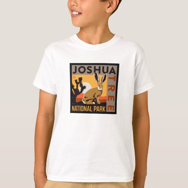 Joshua Tree Nationalpark | Kaninchen T-Shirt (Vorderseite)