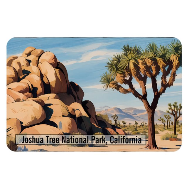 Joshua Tree Nationalpark - Magnet (Horizontal)