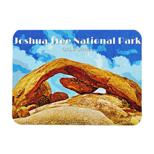 Joshua Tree Nationalpark Magnet (Horizontal)