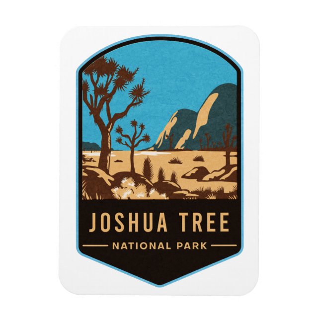 Joshua Tree Nationalpark Magnet (Vertikal)