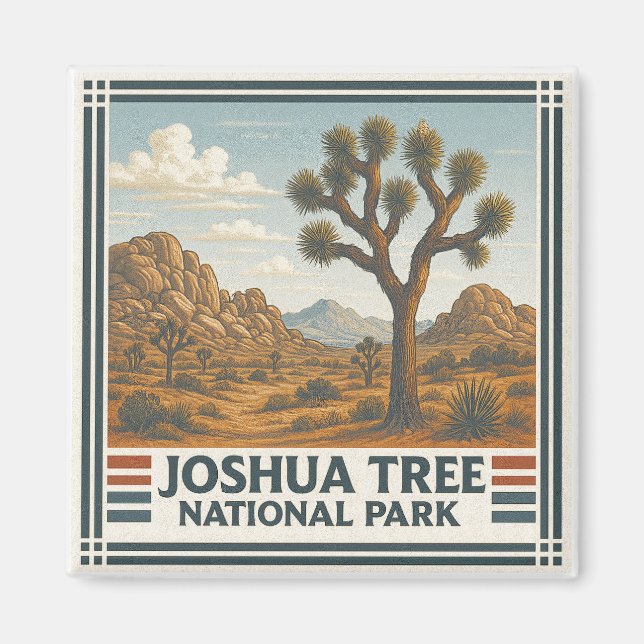 Joshua Tree Nationalpark Magnet (Vorne)