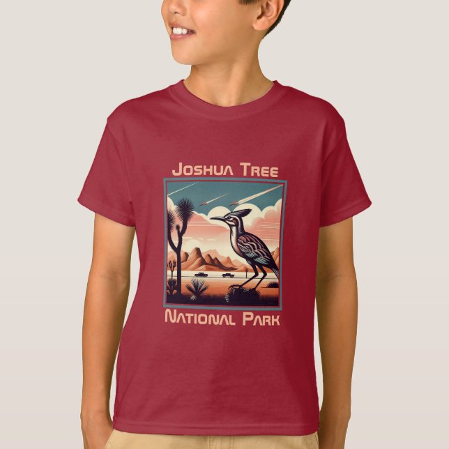 Joshua Tree Nationalpark Retro Souvenir Geschenk K T-Shirt (Vorderseite)