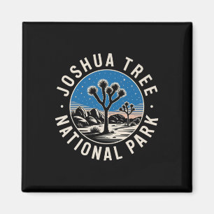 Joshua Tree Nationalpark Retro Wandern US National Magnet