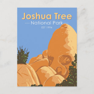 Joshua Tree Nationalpark Skull Rock Postkarte