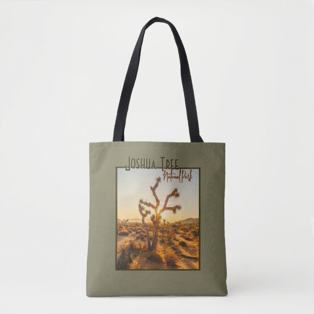 Joshua Tree Nationalpark Souvenir Geschenkidee Tas (Vorderseite)