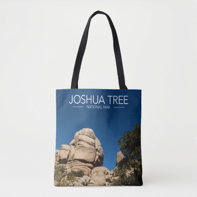 Joshua Tree Nationalpark Stilisierte Reise (Vorderseite)