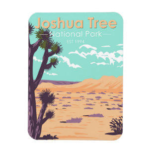 Joshua Tree Nationalpark Tule Springs Magnet