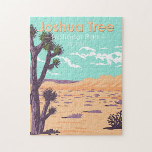 Joshua Tree Nationalpark Tule Springs Vintag Puzzle