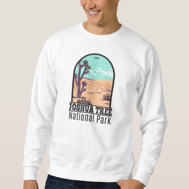 Joshua Tree Nationalpark Tule Springs Vintag Sweatshirt (Vorderseite)