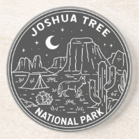 Joshua Tree Nationalpark Vintag Monoline