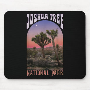 Joshua-Tree-Nationalpark, Vintage Kalifornien Wand Mousepad