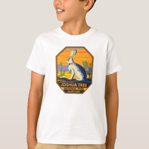 Joshua Tree Nationalpark Wüste Hare Vintag T-Sh T-Shirt