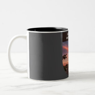 Joshua Tree Nationalpark Zweifarbige Tasse