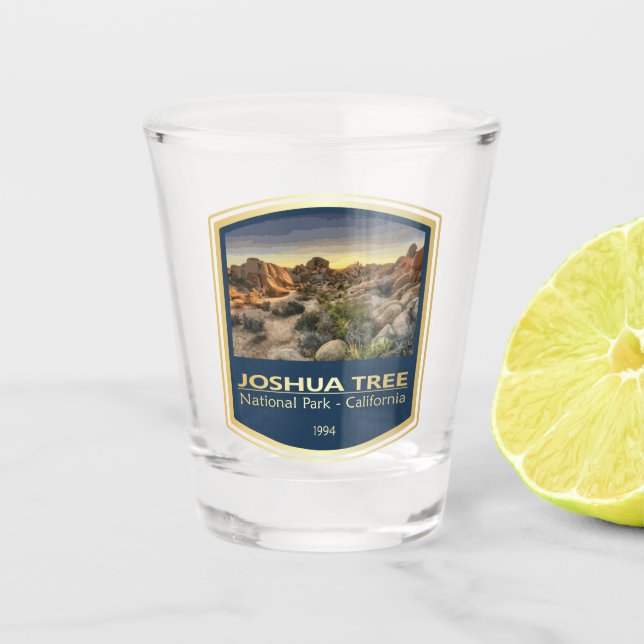 Joshua Tree NP (PF1) Schnapsglas (Vorderseite)