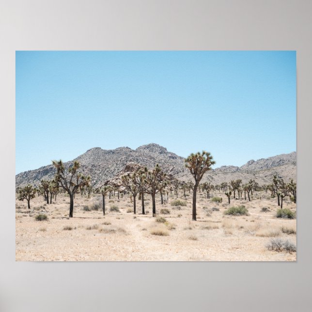 Joshua Tree Park Print Poster Paper (Semi-Gloss) (Vorne)