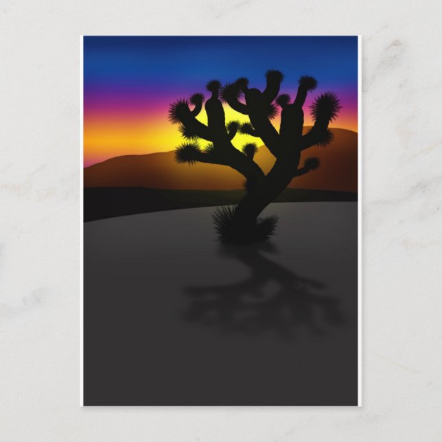 Joshua Tree Postkarte (Vorderseite)