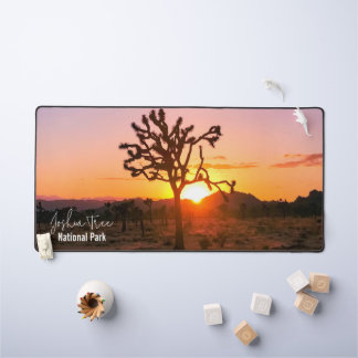 Joshua Tree Sunset Schreibtischunterlage