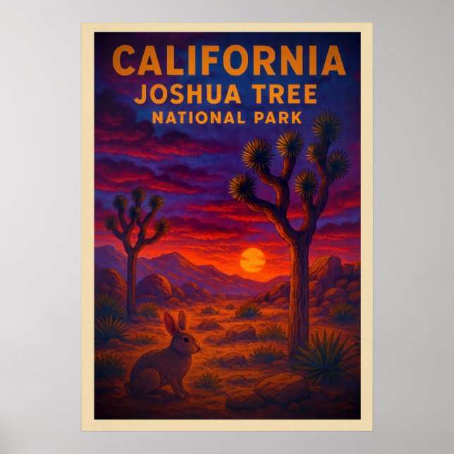 Joshua tree V02 Poster (Vorne)