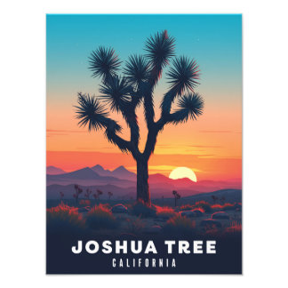 Joshua Tree - Vintage Poster - Illustration