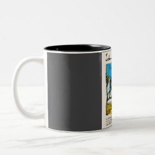 Joshua Tree Vintage Wasserfarben Reise Zweifarbige Tasse