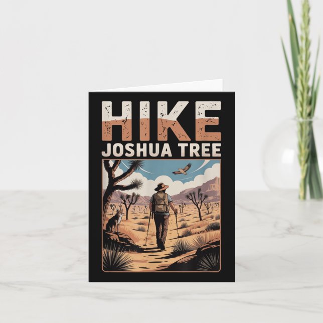 Joshua Tree Wandern _1 Karte (Vorderseite)