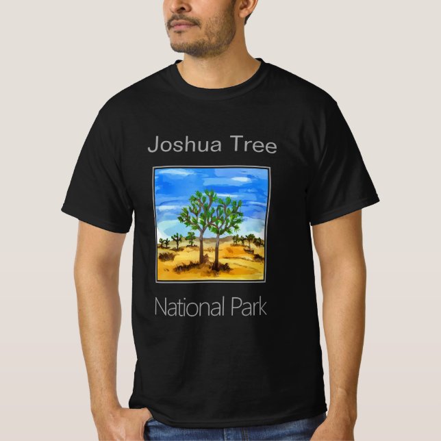 Joshua Trees im Joshua-Tree-Nationalpark T-Shirt (Vorderseite)