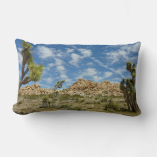 Joshua Trees und Blue Sky Wüste Landschaft Lendenkissen