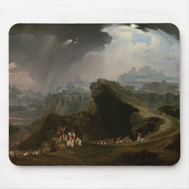 Joshua und der Kampf bei Gibeon Mousepad (Vorne)