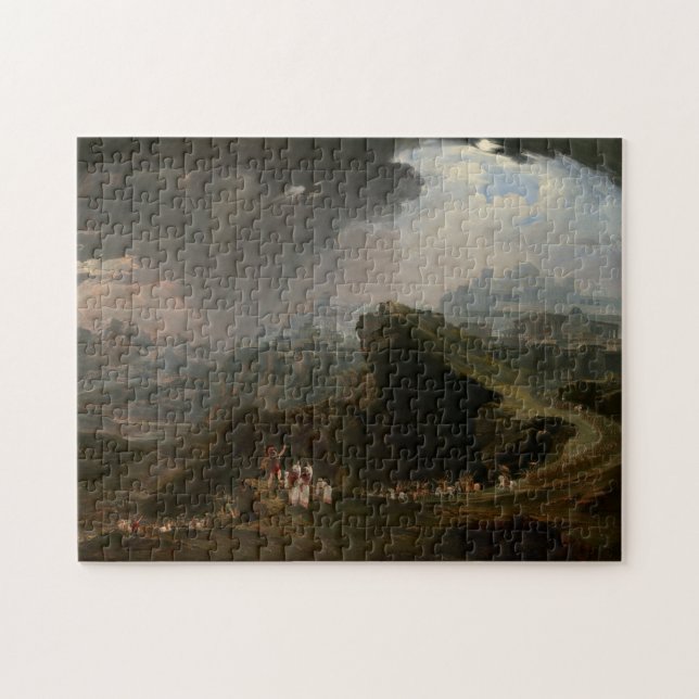 Joshua und der Kampf bei Gibeon Puzzle (Horizontal)
