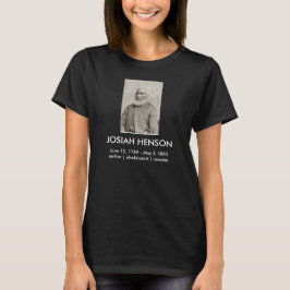 Josiah Henson T - Shirt (dunkel)