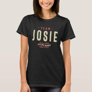 Josie Name Personalisiert Birthday Name Josie T-Shirt